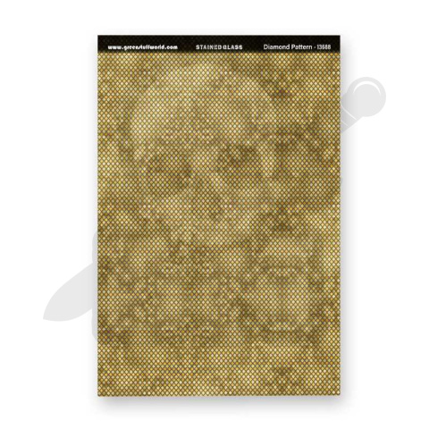 Battle-Models > Diamond Pattern Stained Glass - witraże 156x219mm